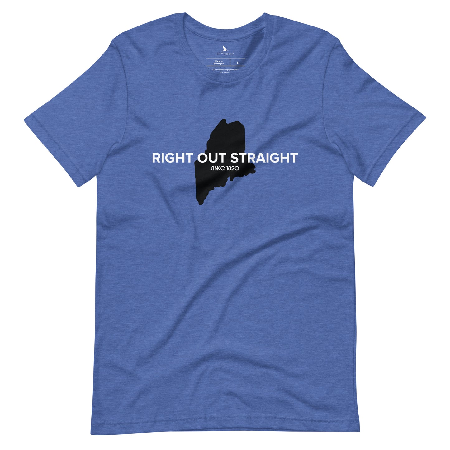 Maine Right Out Straight 1820 t-shirt