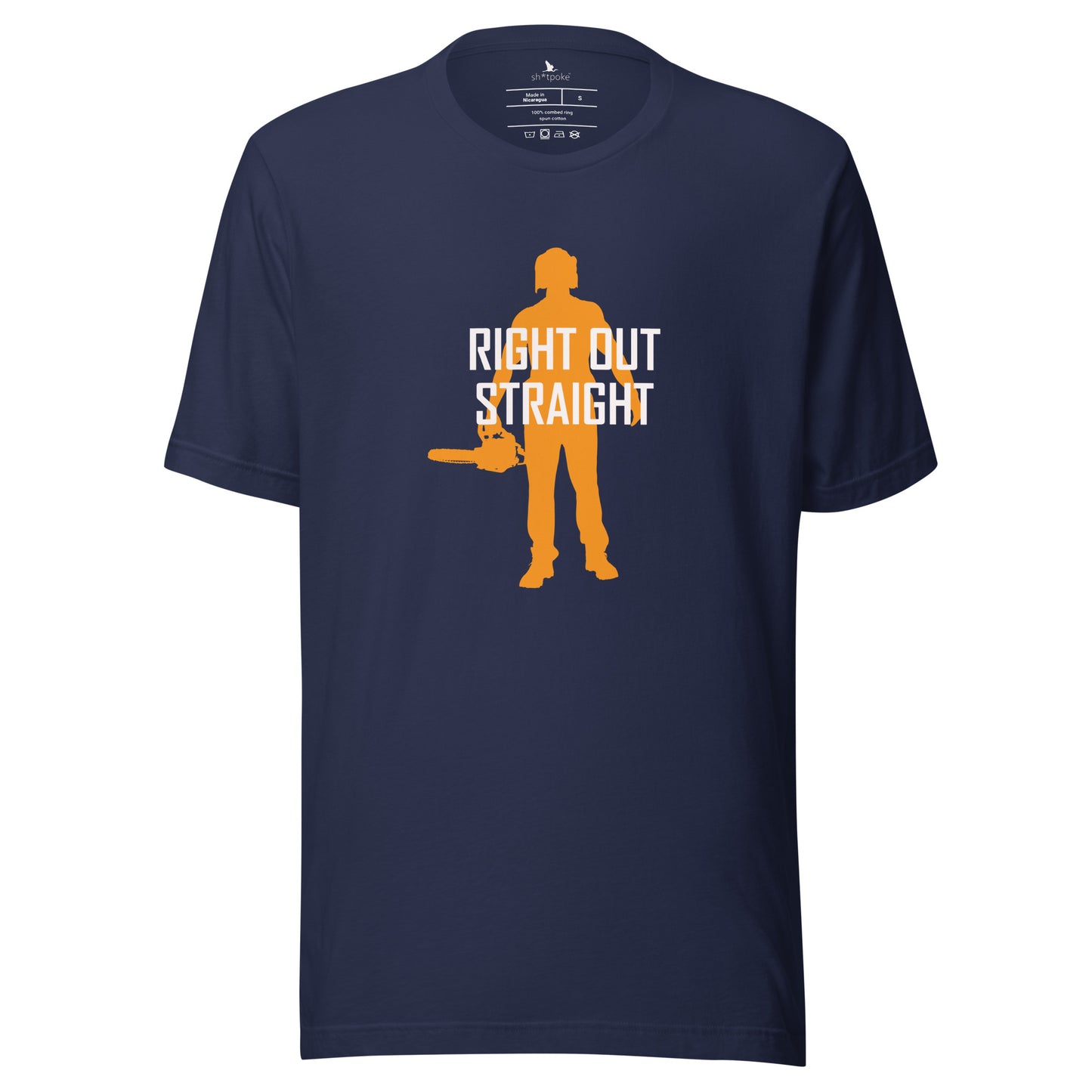 Right Out Straight Maine Operator T-shirt